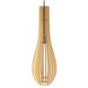 Подвесной светильник из дерева GLANZEN ART-0002-60 pear