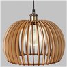 Подвесной светильник из дерева GLANZEN ART-0004-60-nude