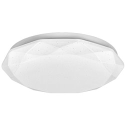 Светодиодный настенно-потолочный светильник GLANZEN RPD-0012-250-DIAMOND 12Вт 6000К