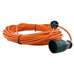 Удлинитель силовой шнур GLANZEN штепс. гнездо ПВС 2х1,5 50 м арт. ES-50-003
